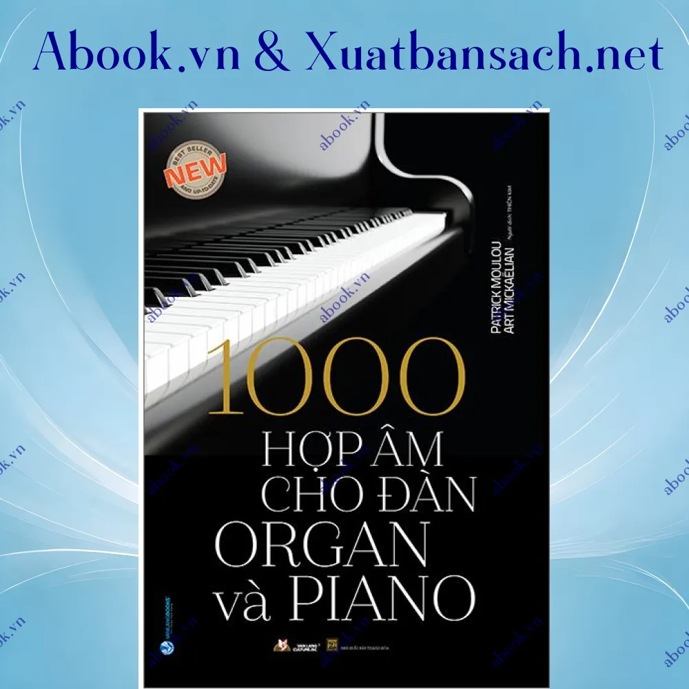 Ảnh 1000 Hợp Âm Cho Đàn Organ & Piano (Tái Bản 2023)