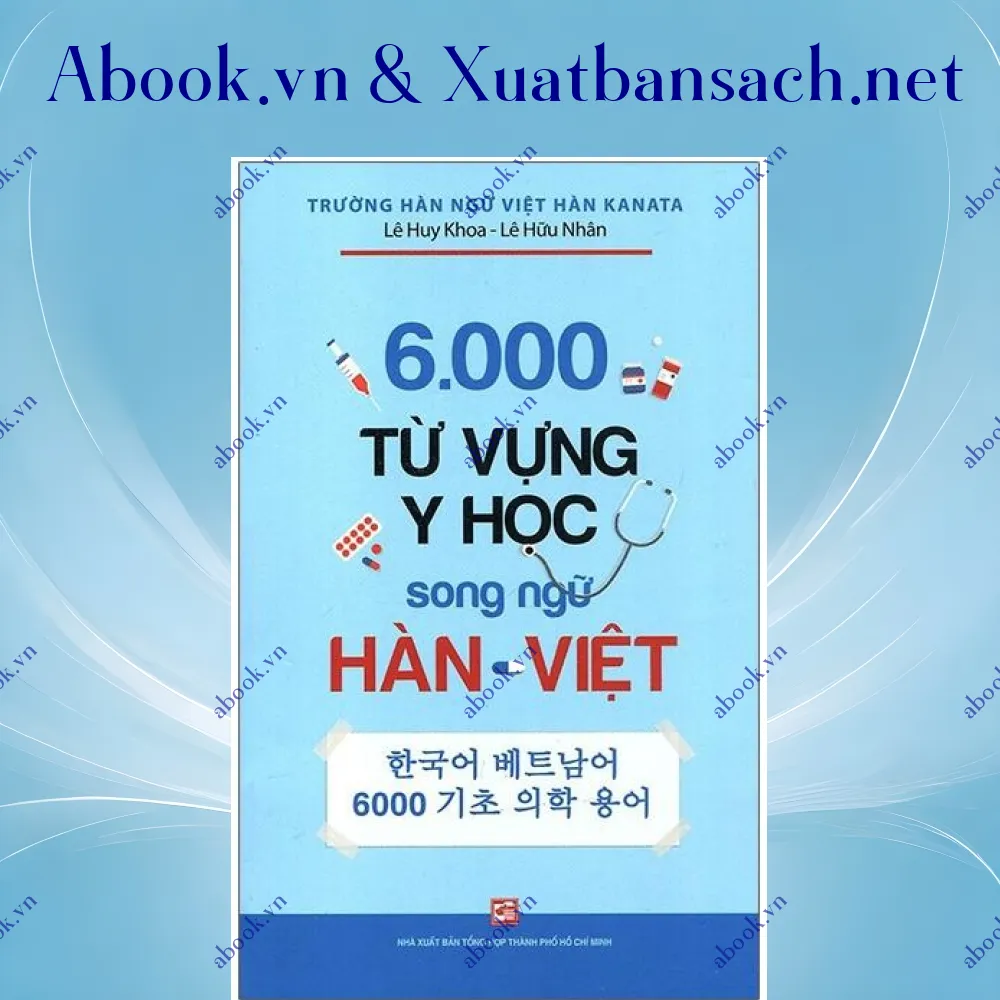 Ảnh 6000 Từ Vựng Y Học Song Ngữ Hàn - Việt