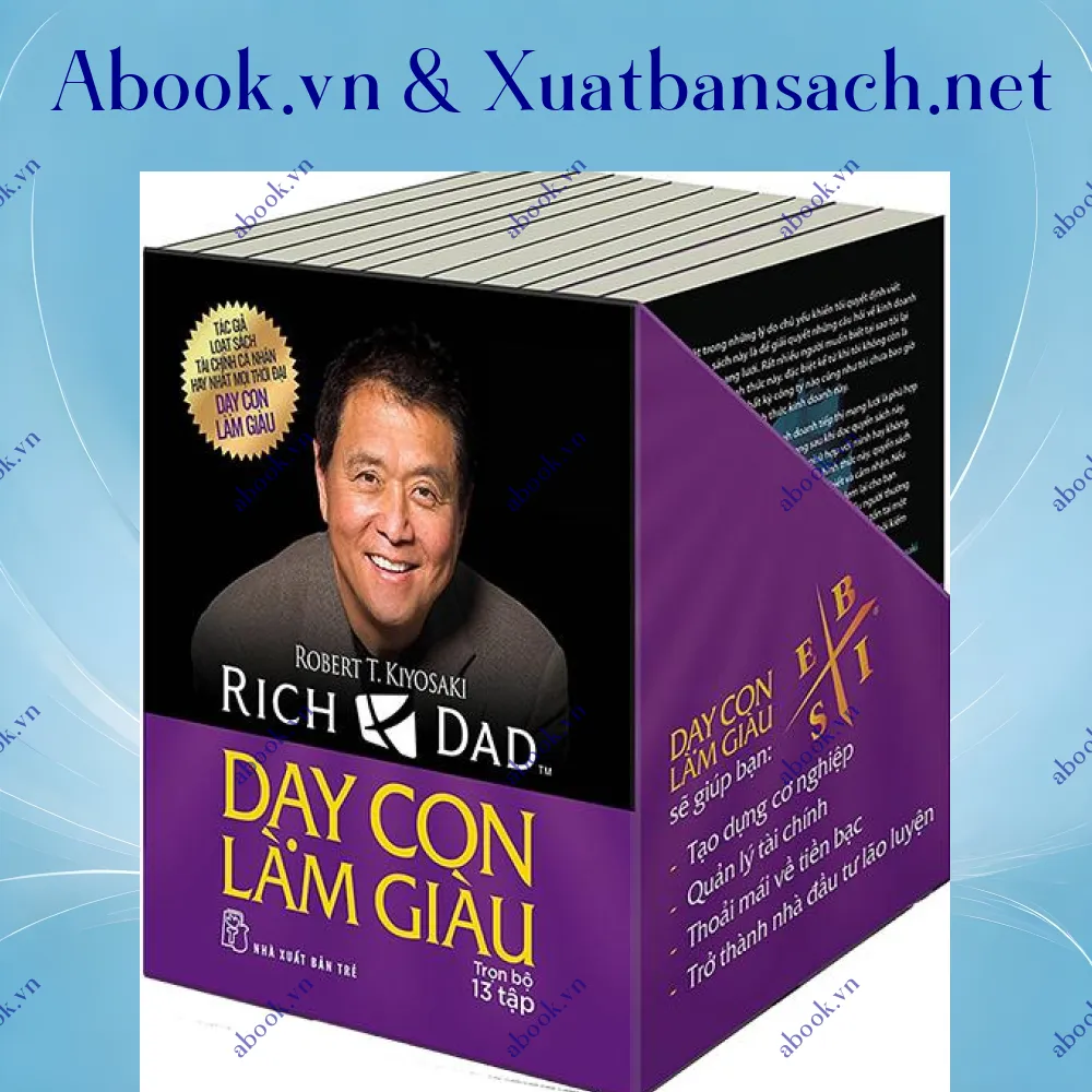 Ảnh Box Set Dạy Con Làm Giàu - Trọn Bộ 13 Cuốn (Tái Bản 2022)