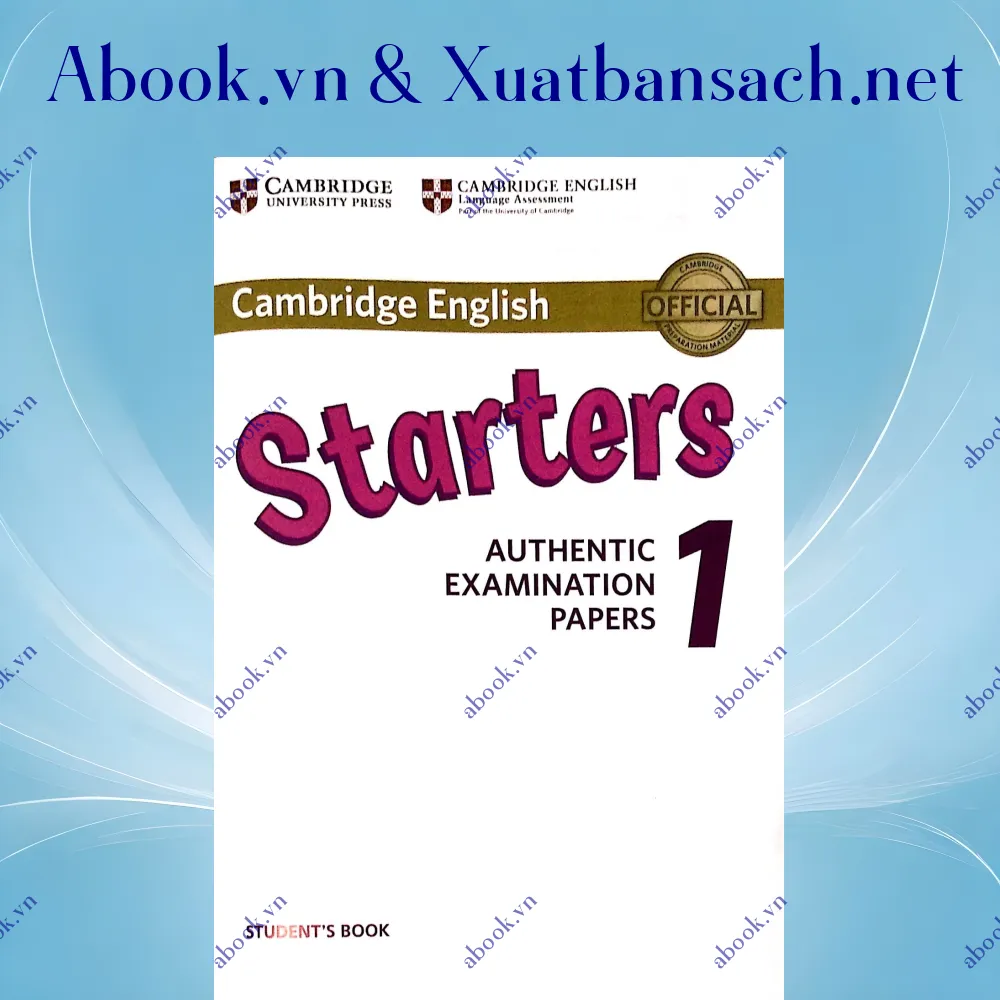Ảnh Cambridge English Starters 1 for Revised Exam from 2018 Student's Book