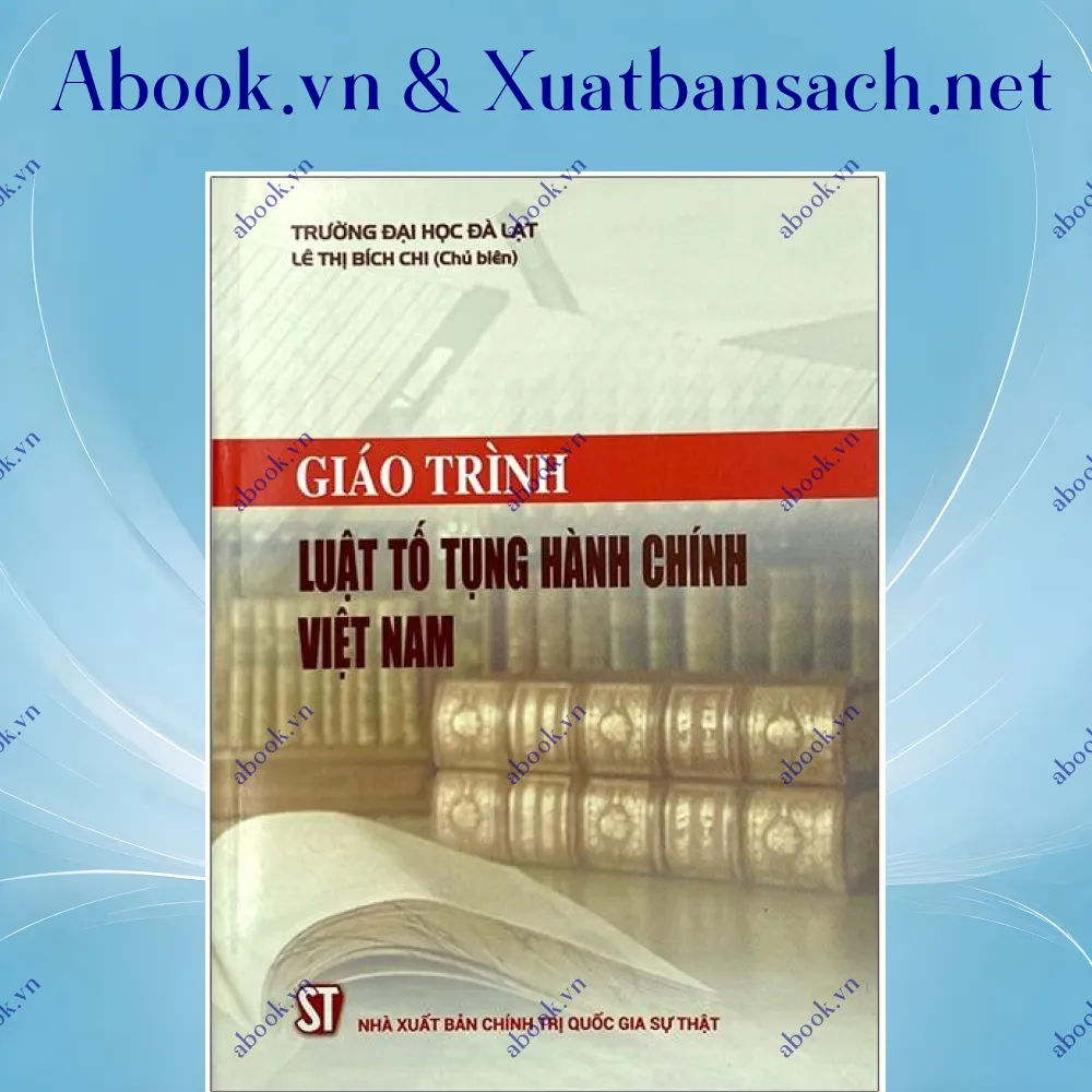 Ảnh Giáo Trình Luật Tố Tụng Hành Chính Việt Nam