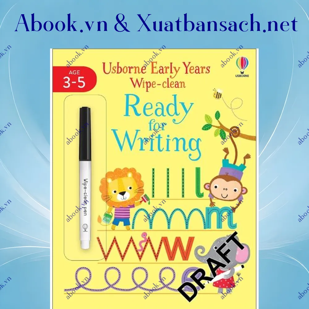 Ảnh Usborne Early Years Wipe-Clean: Ready For Writing