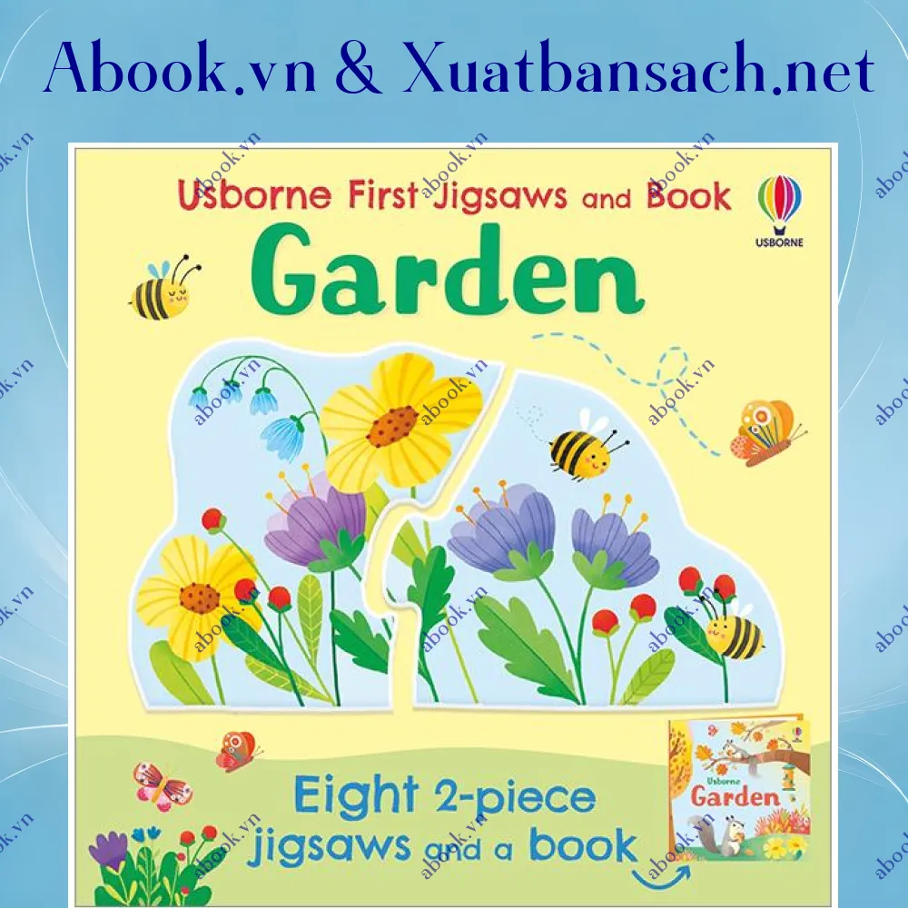 Ảnh Usborne First Jigsaws And Book: Garden