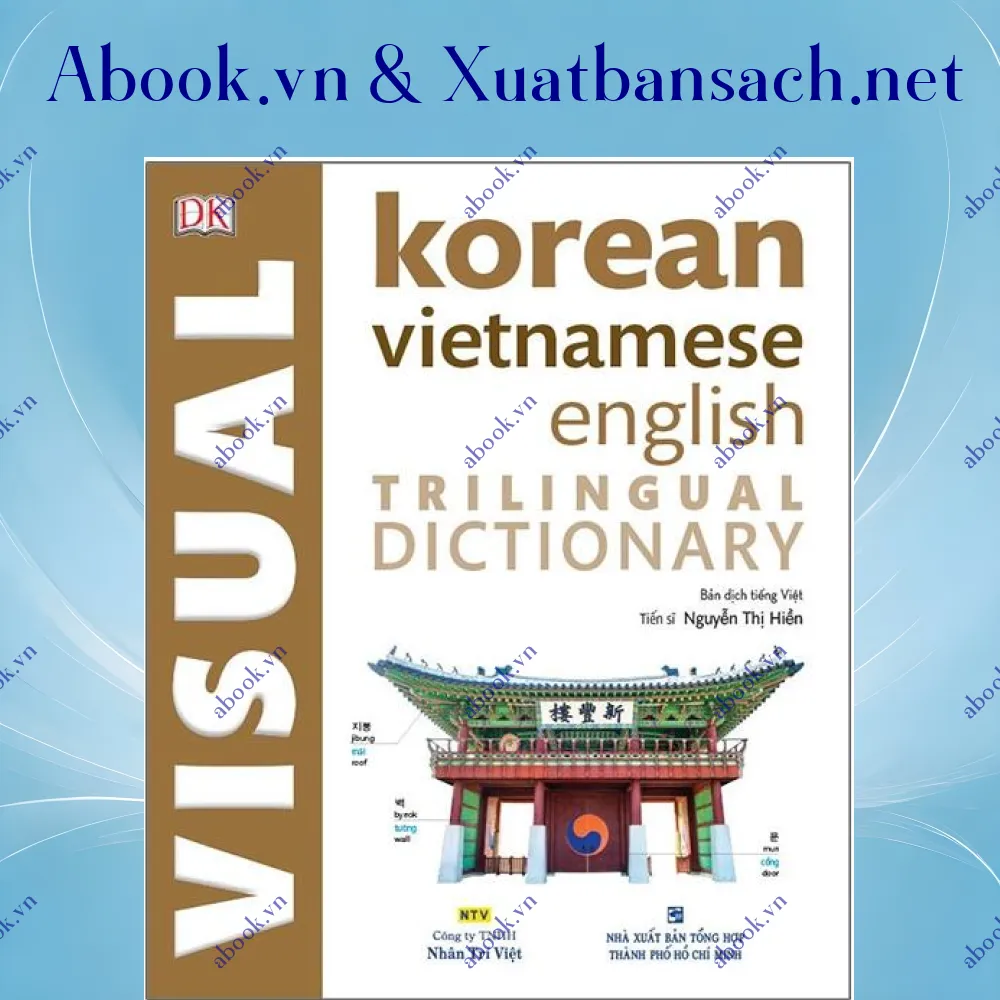 Ảnh Visual Korean Vietnamese English Trilingual Dictionary